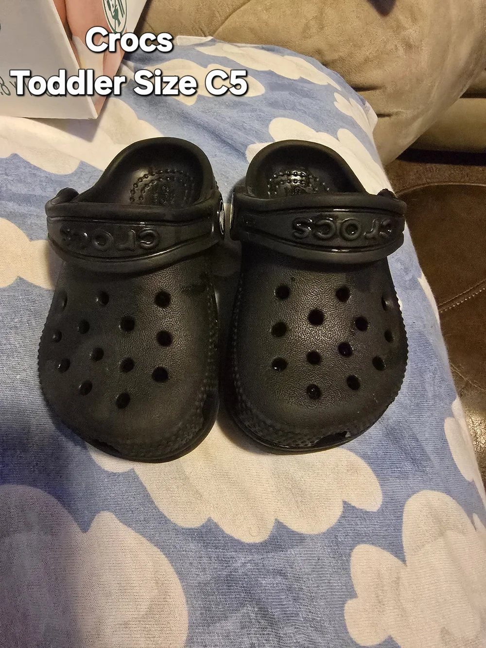 CROCS Kids Classic Clog in Black